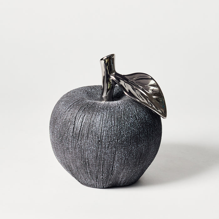 Large Apple - Charcoal