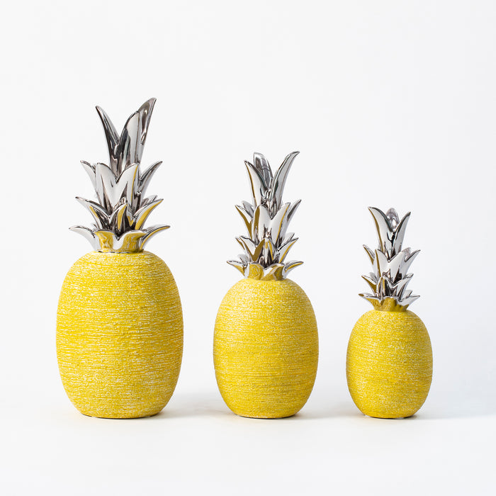 Large Pineapple - Yellow