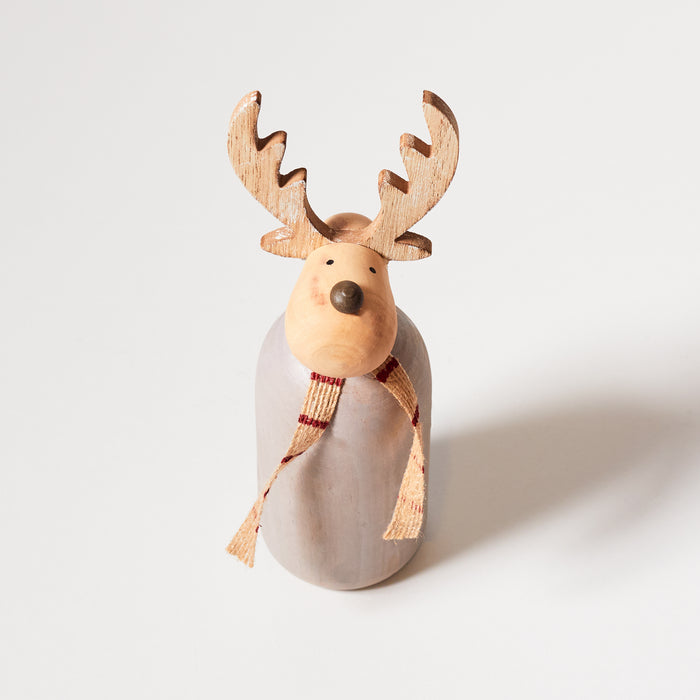 Small Wooden Reindeer