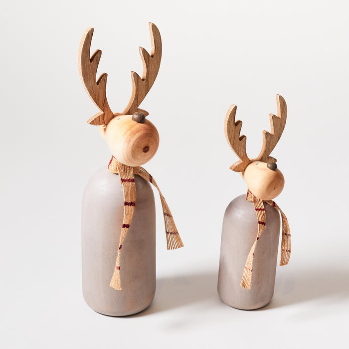 Small Wooden Reindeer