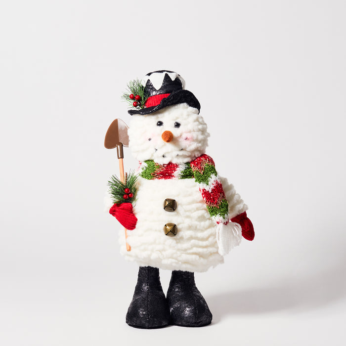Small Standing Booted Snowman