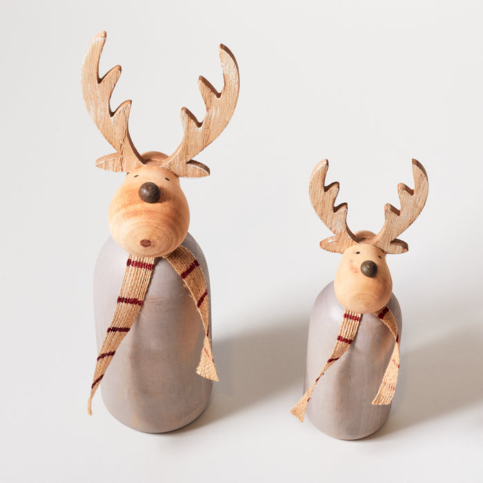 Small Wooden Reindeer