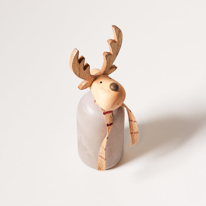 Small Wooden Reindeer