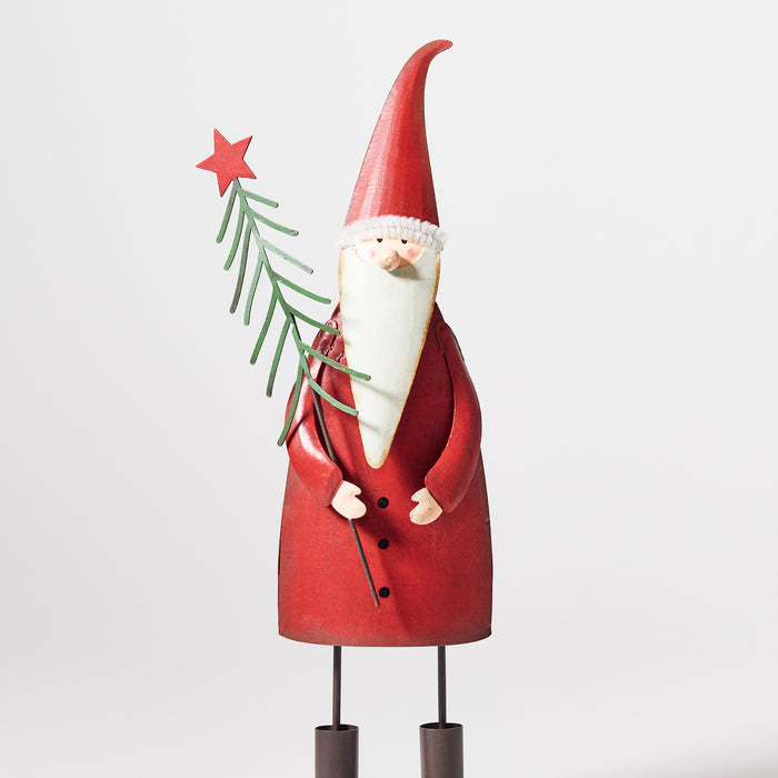 Small Standing Santa with Star