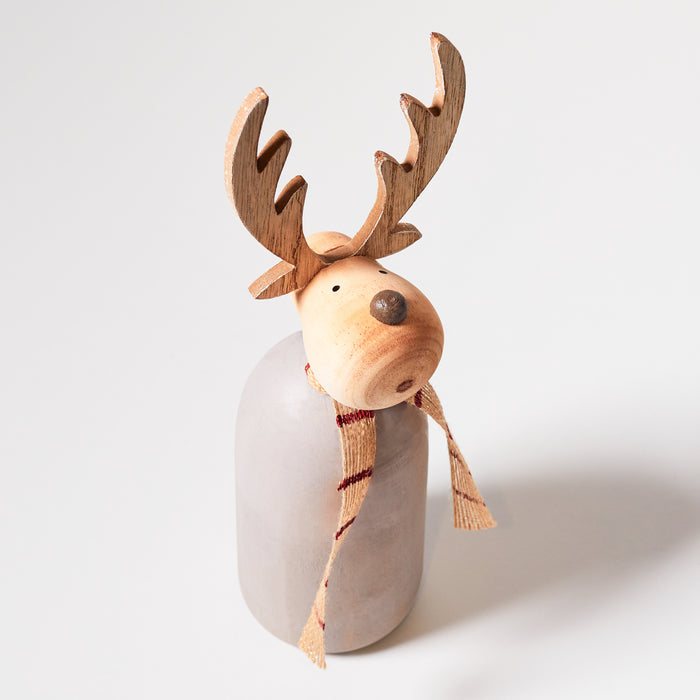 Large Wooden Reindeer