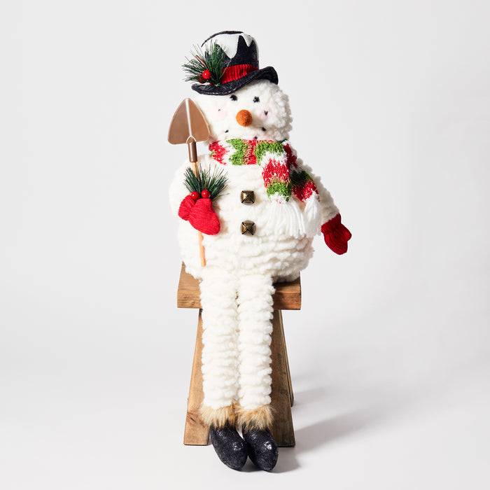 Hanging Legs Snowman