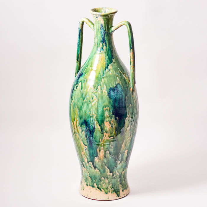 Tall Handled Vase