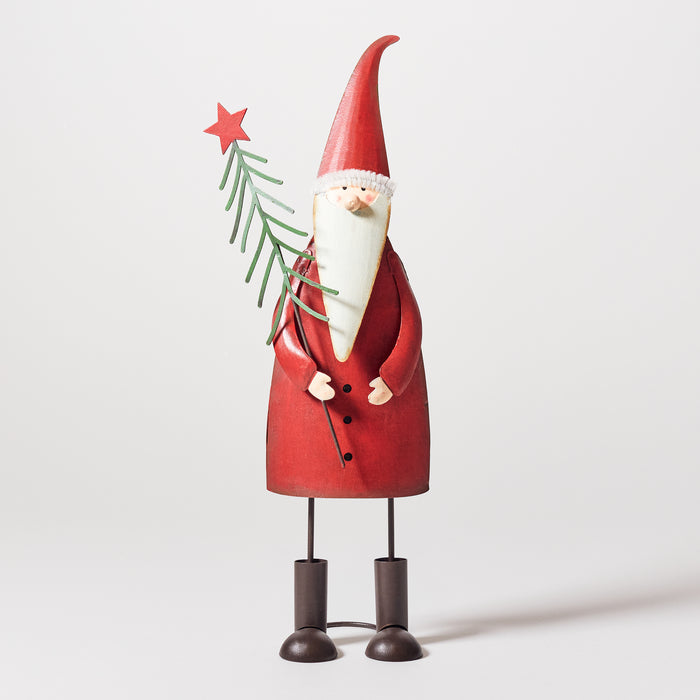 Large Standing Santa with Star