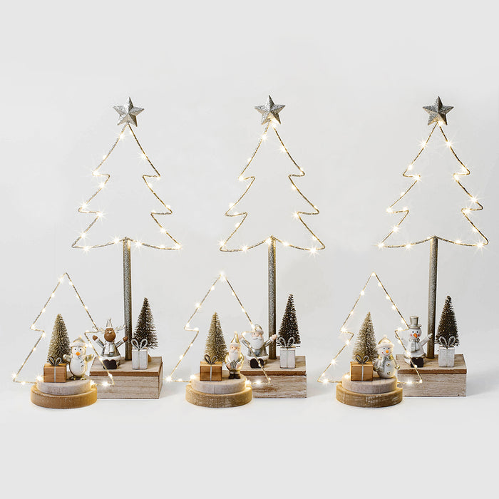 Tall Tree/Santa and Present-Led