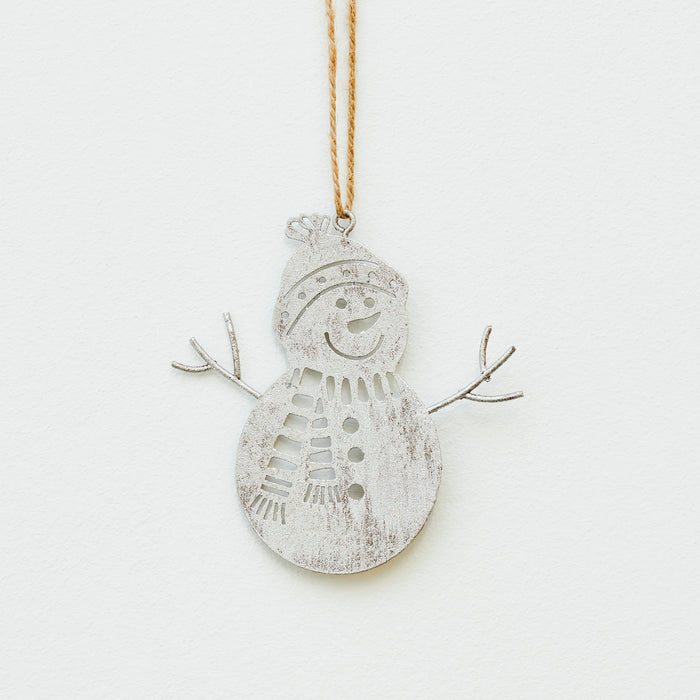 Small Snowman Hanger with Scarf