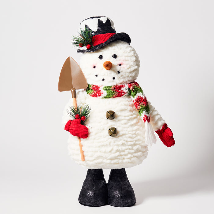 Large Standing Booted Snowman