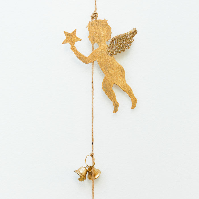 Angel with Star Garland